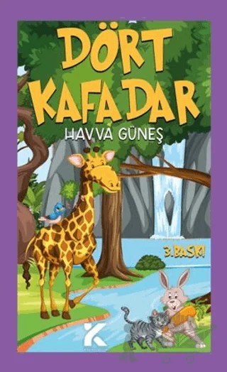Dört Kafadar – Havva Güneş – Kiba Yayımcılık kitap kapağı