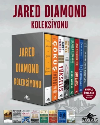 Jared Diamond Koleksiyonu Kutulu Özel Set (8 Kitap) – Jared Diamond – Pegasus Yayınları kitap kapağı