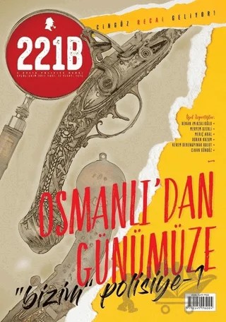 221B İki Aylık Polisiye Dergi Sayı: 11 Eylül - Ekim 2017 – 221B Dergisi kitap kapağı
