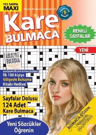 Maxi Kare Bulmaca 25 – Kolektif – Maxi Yayıncılık kitap kapağı
