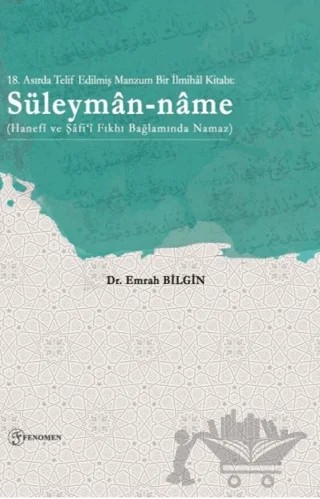 Süleyman-name – Emrah Bilgin – Fenomen Yayıncılık kitap kapağı