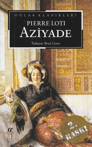 Aziyade – Pierre Loti – Oğlak Yayıncılık kitap kapağı