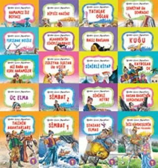 Binbir Gece Masalları Serisi (20 kitap) – Sara Gürbüz Özeren – Damla Yayınevi kitap kapağı
