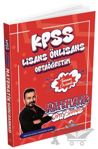 2026 KPSS Lisans Lise Ortaöğretim Ön Lisans Matematik Soru Bankası Çözümlü – Mertcan Güler – Dizgi Kitap kitap kapağı