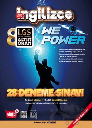 Altın Oran 8. Sınıf İngilizce 28 Deneme Sınavı – Kolektif – Borealis Yayıncılık kitap kapağı