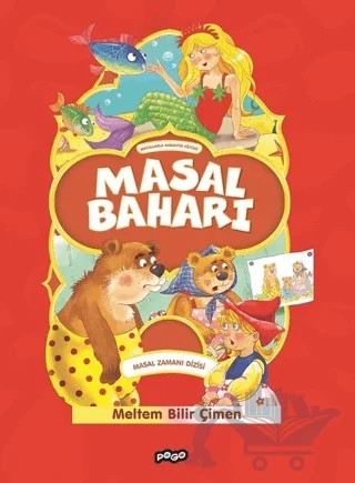 Masal Zamanı Dizisi - Masal Baharı – Meltem Bilir Çimen – Pogo Çocuk kitap kapağı