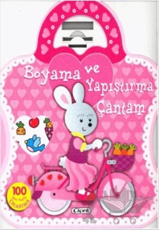 Boyama ve Yapıştırma Çantam – Kolektif – Çiçek Yayıncılık kitap kapağı