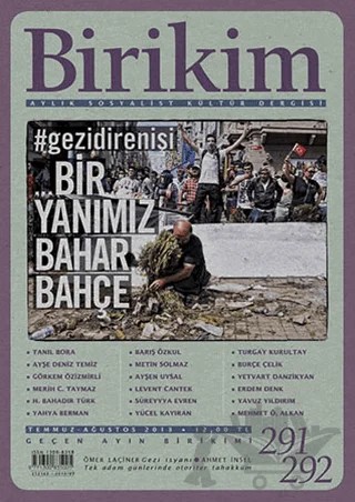 Birikim Aylık Sosyalist Kültür Dergisi Sayı: 291 - 292 – Birikim Yayınları kitap kapağı