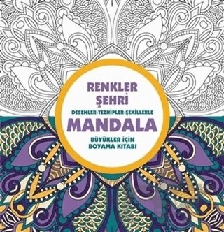 Renkler Şehri - Mandala – Kolektif – Anonim Yayıncılık kitap kapağı