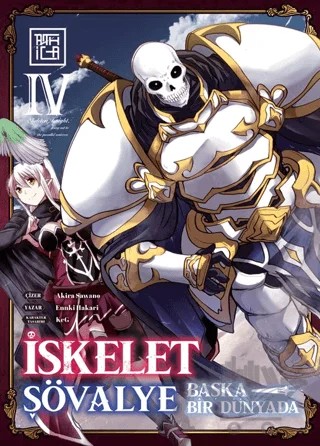 İskelet Şövalye: Başka Bir Dünyada 4 – Ennki Hakarı – Athica Yayınları kitap kapağı