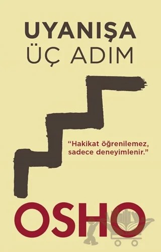 Uyanışa Üç Adım – Osho (Bhagwan Shree Rajneesh) – Butik Yayınları kitap kapağı