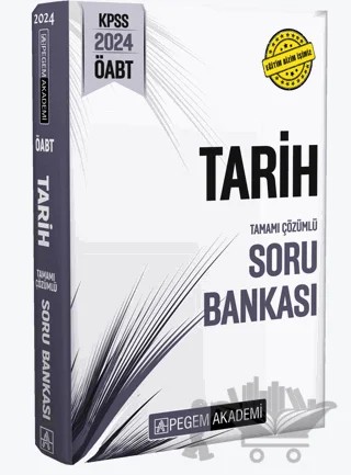 2024 KPSS ÖABT Tarih Soru Bankası – Kolektif – Pegem Akademi Yayıncılık kitap kapağı