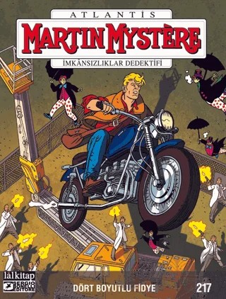 Martin Mystere sayı 217 – Giovanni Eccher – Lal Kitap kitap kapağı