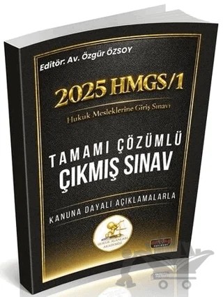 HUKAL 2025 HMGS Çıkmış Soruları Çözümlü – Özgür Özsoy – Savaş Yayınevi kitap kapağı