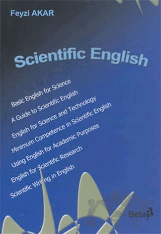 Scientific English – Feyzi Akar – Beta Yayınevi kitap kapağı