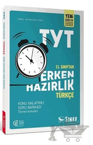 11. Sınıf TYT Erken Hazırlık Türkçe Konu Anlatımlı Soru Bankası – Kolektif – Sınav Yayınları kitap kapağı