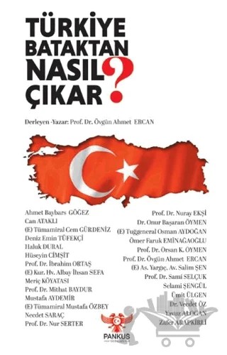 Türkiye Bataktan Nasıl Çıkar? – Ahmet Ercan – Pankuş Yayınları kitap kapağı