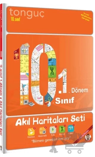 10. Sınıf 1. Dönem Akıl Haritaları Seti – Kolektif – Tonguç Akademi kitap kapağı