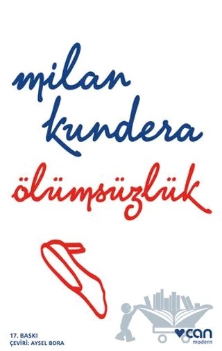 Ölümsüzlük – Milan Kundera – Can Yayınları kitap kapağı