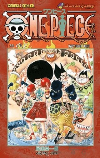 One Piece 33. Cilt – Eiiçiro Oda – Gerekli Şeyler Yayıncılık kitap kapağı