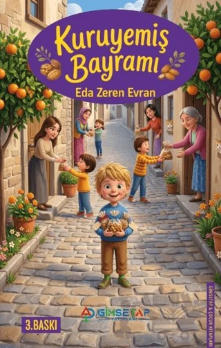 Kuruyemiş Bayramı – Eda Zeren Evran – Gimsetap Yayınları kitap kapağı