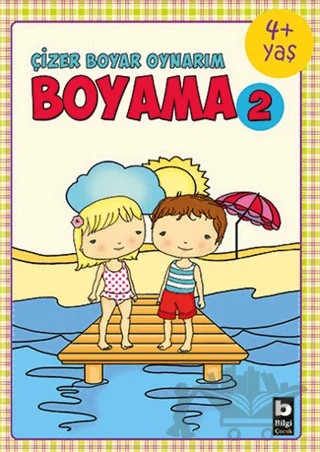 Çizer Boyar Oynarım Boyama 2 – Kolektif – Bilgi Yayınevi kitap kapağı