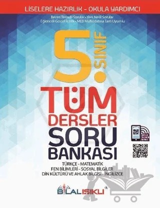 5. Sınıf Tüm Dersler Soru Bankası – Kolektif – Bilal Işıklı Yayınları kitap kapağı