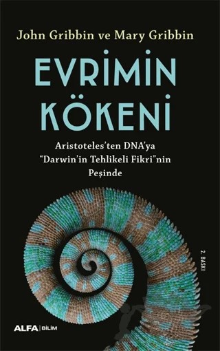 Evrimin Kökeni – John Gribbin, Mary Gribbin – Alfa Yayınları kitap kapağı