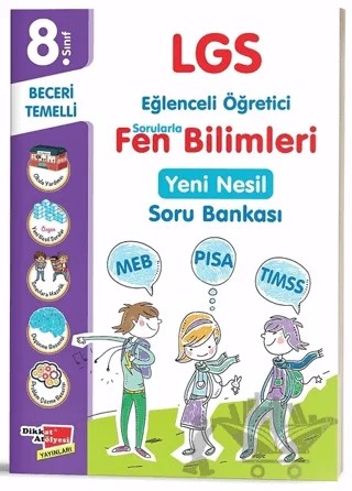 8. Sınıf LGS Fen Bilimleri Yeni Nesil Soru Bankası – Kolektif – Dikkat Atölyesi Yayınları kitap kapağı