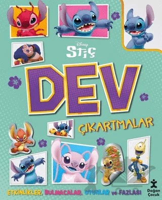 Disney Stiç - Dev Çıkartmalar Etkinlik Kitabı – Kolektif – Doğan Çocuk kitap kapağı