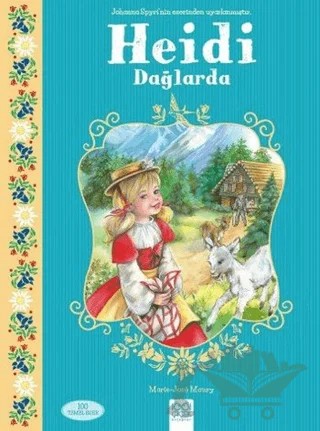 Heidi Dağlarda – Marie-Jose Maury – 1001 Çiçek Kitaplar kitap kapağı