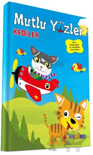 Mutlu Yüzler - Kediler – Kolektif – Artenino Yayıncılık kitap kapağı