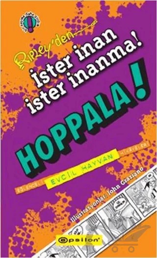 Hoppala! – Robert Ripley – Epsilon Yayınevi kitap kapağı