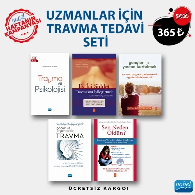 UZMANLAR İÇİN TRAVMA TEDAVİ SETİ – Mert Akcanbaş Edward. S. Kubany, Mari A. Mccaig, Janet R. Laconsay Coral Popowitz Kahraman Güler, Mahmut Yılmaz Erika Leeuwenburgh, Ellen Goldring – Haftanın Kampanyası kitap kapağı