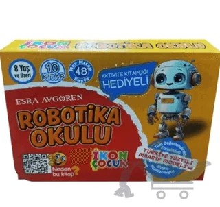 Robotika Okulu Hikaye Seti 10 Kitap Set – Esra Avgören – İkon Çocuk kitap kapağı