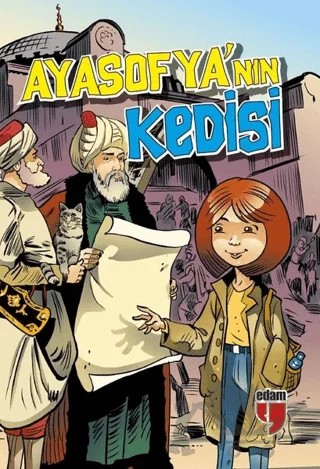 Ayasofya’nın Kedisi – Yasemin Kahriman – EDAM kitap kapağı