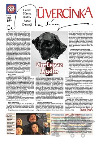 Üvercinka Dergisi Sayı: 83 Eylül 2021 – Üvercinka Dergisi kitap kapağı