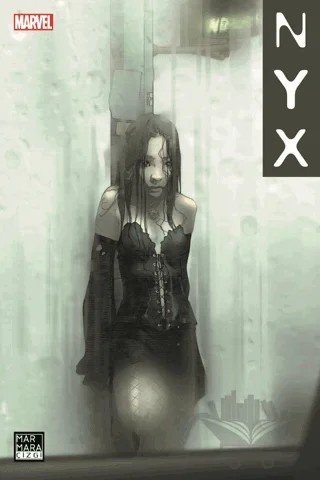 Nyx #3 – Joe Quesada – Marmara Çizgi kitap kapağı