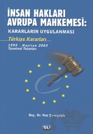 İnsan Hakları Avrupa Mahkemesi: Kararların Uygulanması – Naz Çavuşoğlu – Su Yayınevi kitap kapağı
