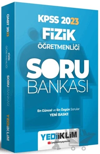 2023 ÖABT Fizik Öğretmenliği Soru Bankası – Kolektif – Yediiklim Yayınları kitap kapağı