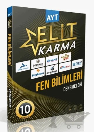 Elit Karma Ayt Fen Bilimleri 10 Branş Deneme – Kolektif – Paraf Yayınları kitap kapağı