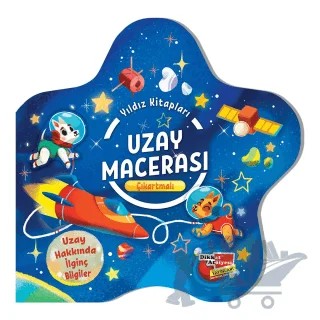 Uzay Macerası – Elena Ulyeva – Dikkat Atölyesi Yayınları kitap kapağı