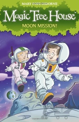 Magic Tree House 8: Moon Mission! – Mary Pope Osborne – Red Fox kitap kapağı