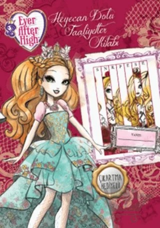Ever After High - Heyecan Dolu Faaliyetler Kitabı – Kolektif – Doğan Egmont Yayıncılık kitap kapağı