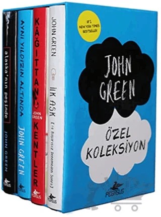 John Green Özel Koleksiyon (4 Kitap) – John Green – Pegasus Yayınları kitap kapağı