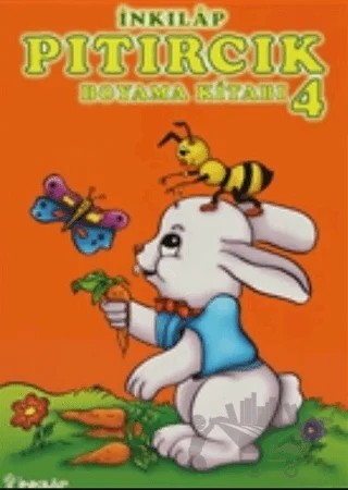 Pıtırcık Boyama Kitabı 4 – Kolektif – İnkılap Kitabevi kitap kapağı