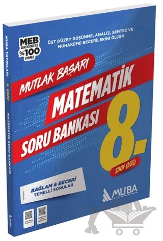 8. Sınıf Matematik Soru Bankası – Kolektif – Muba Yayınları kitap kapağı
