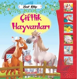 Çiftlik Hayvanları - Sesli Kitap – Kolektif – Yumurcak Yayınları kitap kapağı