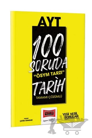 Yargı Yayınları 2023 100 Soruda ÖSYM Tarzı AYT Tarih Tamamı Çözümlü Soru Bankası – Çetin Sungur – Yargı Yayınevi kitap kapağı