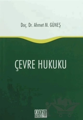 Çevre Hukuku – Ahmet M. Güneş – On İki Levha Yayınları kitap kapağı